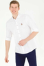 U.S. Polo Assn. Erkek Minimalist Uzun Kol Gömlek - Regular Fit