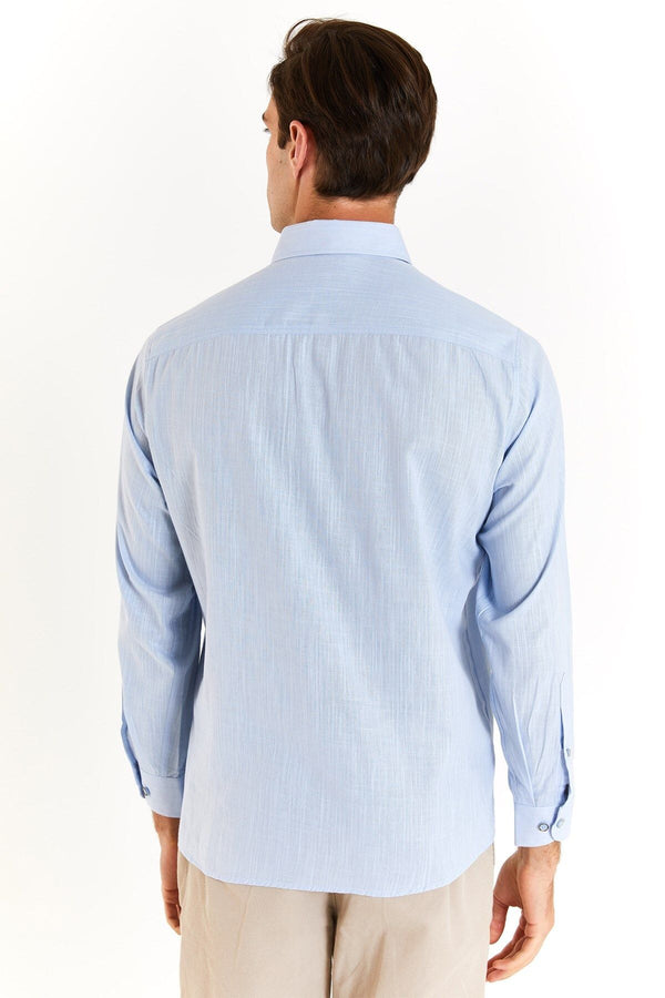 U.S. Polo Assn. Minimalist Erkek Gömlek - Uzun Kol - Günlük & İş
