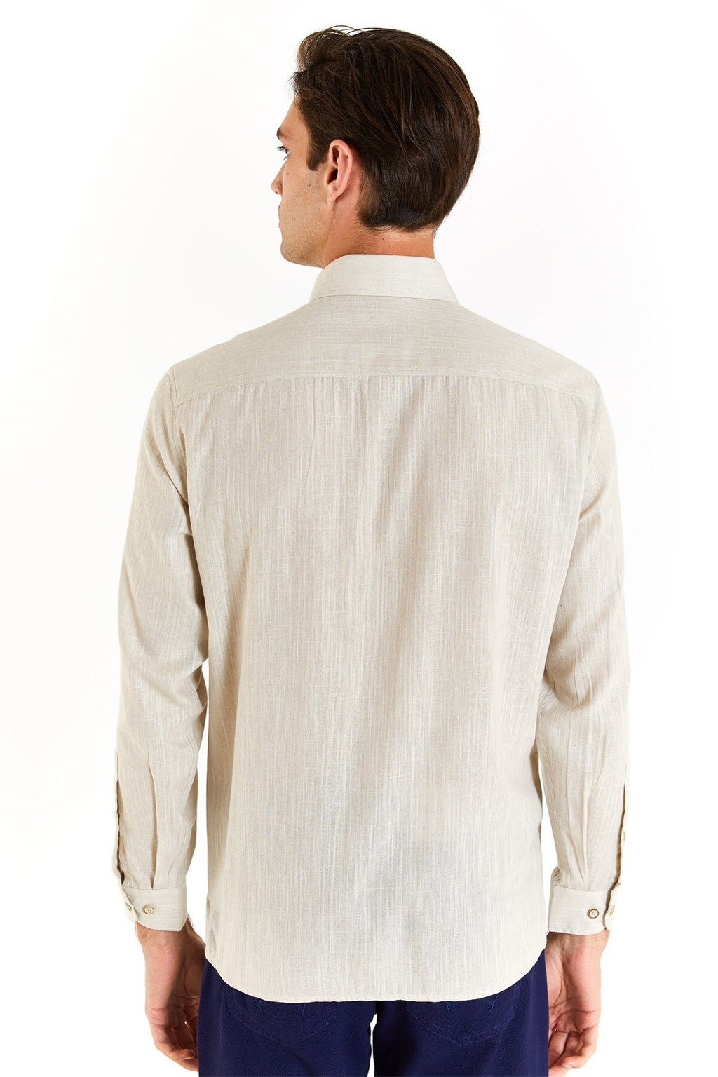 U.S. Polo Assn. Minimalist Erkek Gömlek - Uzun Kol - Günlük & İş