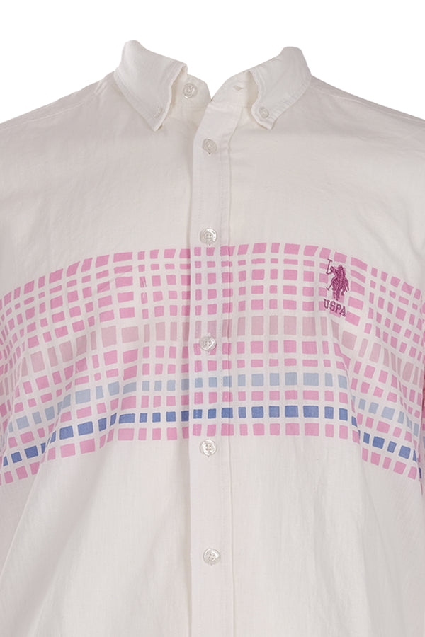 U.S. Polo Assn. Minimalist Erkek Gömleği - Uzun Kol - Günlük Tarz