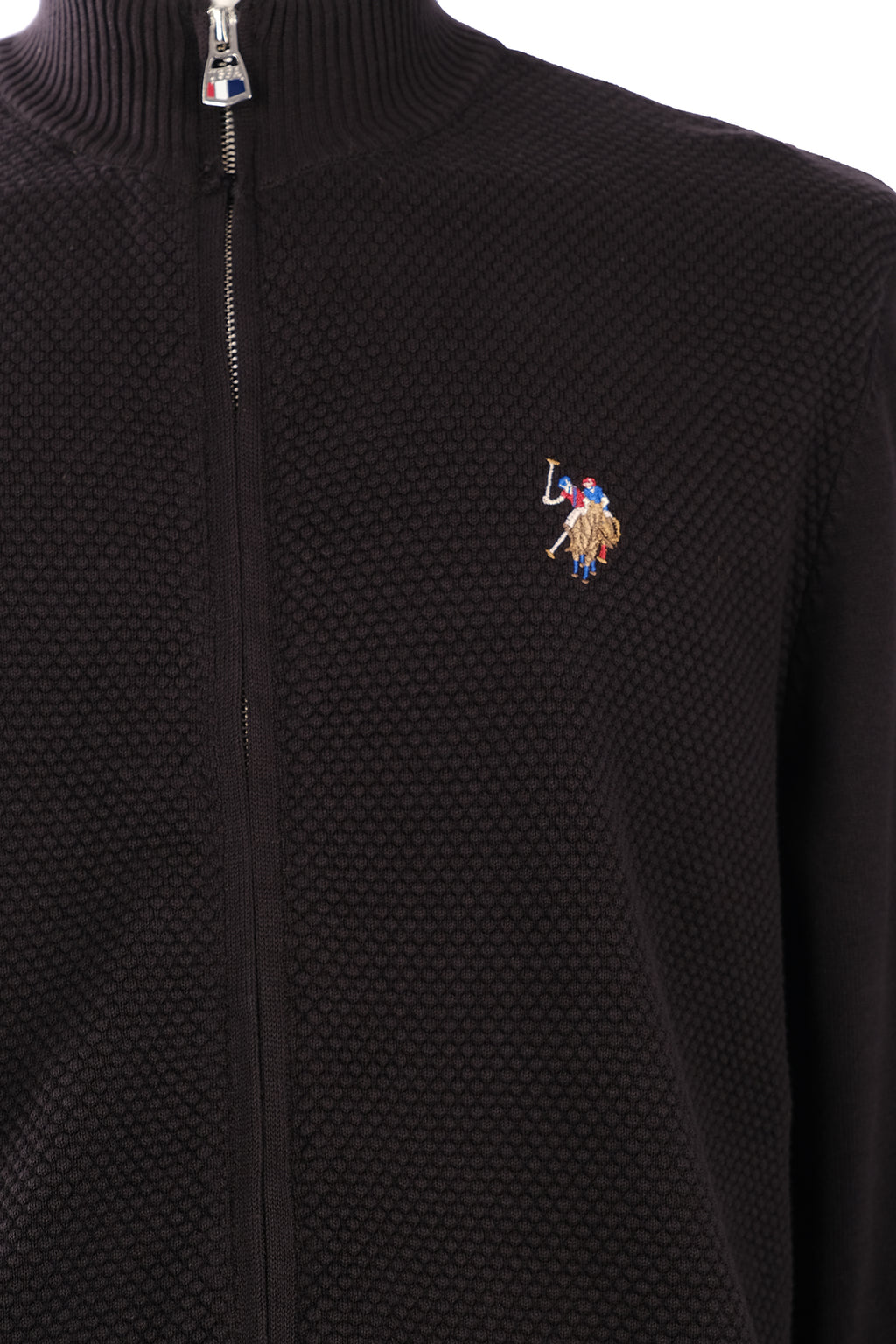 U.S. Polo Assn. Erkek Minimalist Fermuarlı Hırka - Günlük Şıklık