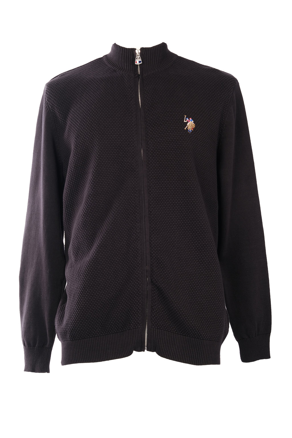 U.S. Polo Assn. Erkek Minimalist Fermuarlı Hırka - Günlük Şıklık