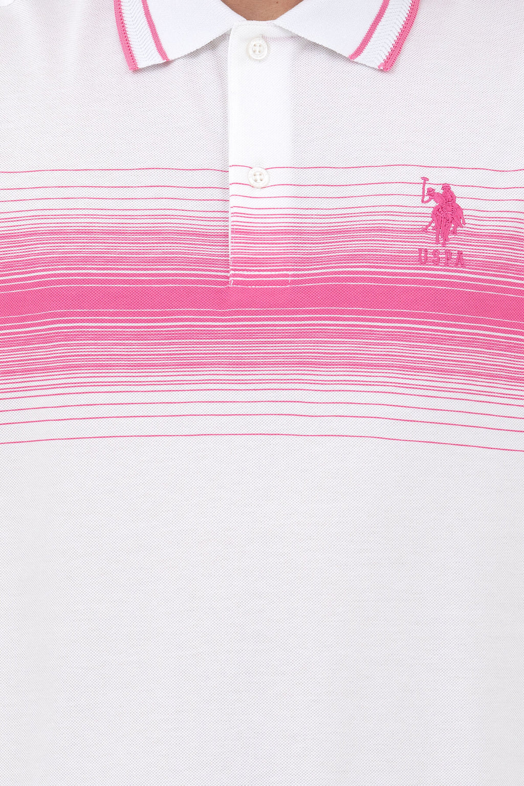 U.S. Polo Assn. Erkek Minimalist Polo Yaka Kısa Kol T-Shirt