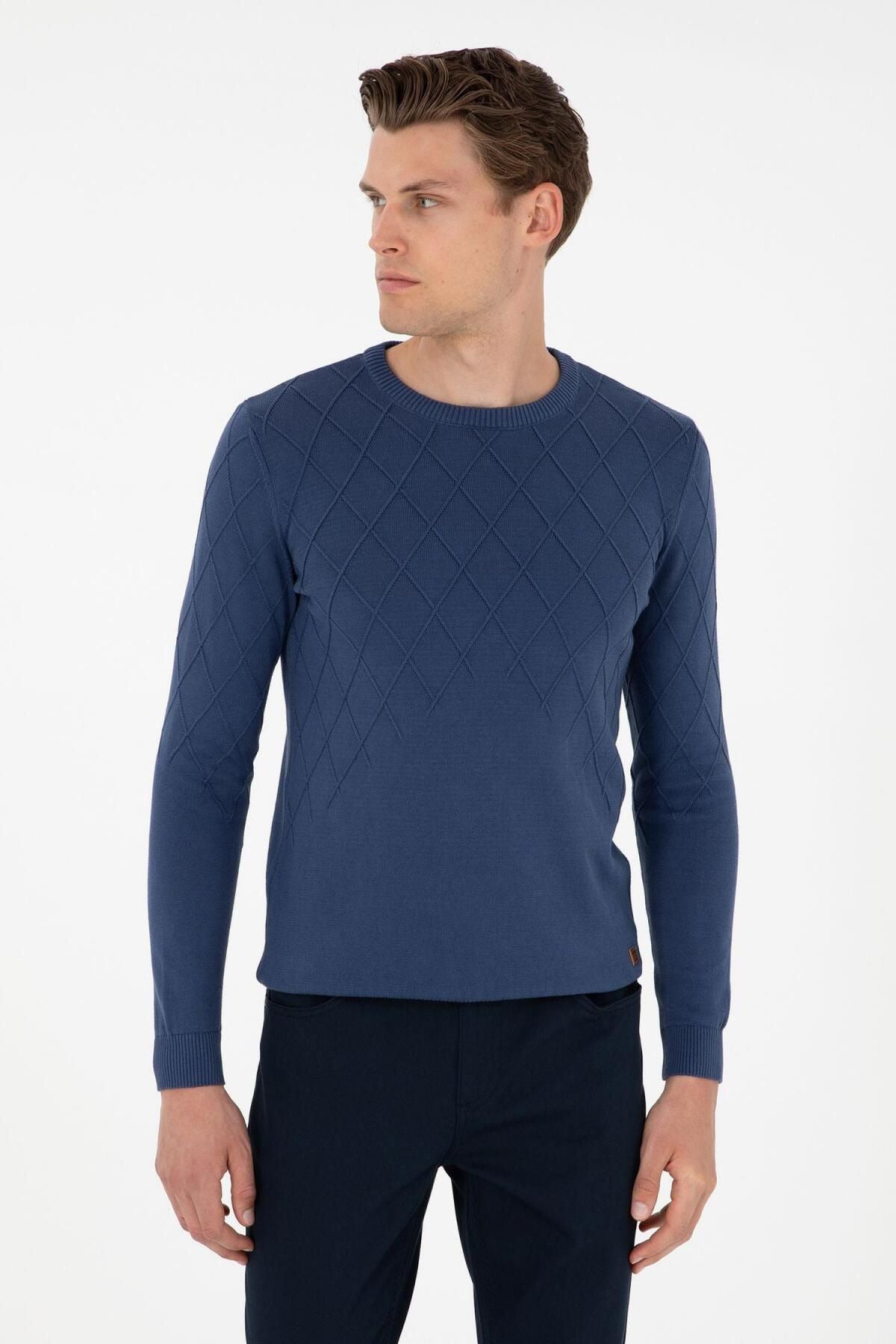 U.S. Polo Assn. Erkek Minimalist Uzun Kol Kazak - Günlük Şıklık Secondary image