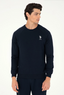 U.S. Polo Assn. Erkek Minimalist Sweatshirt - Uzun Kol Regular Fit