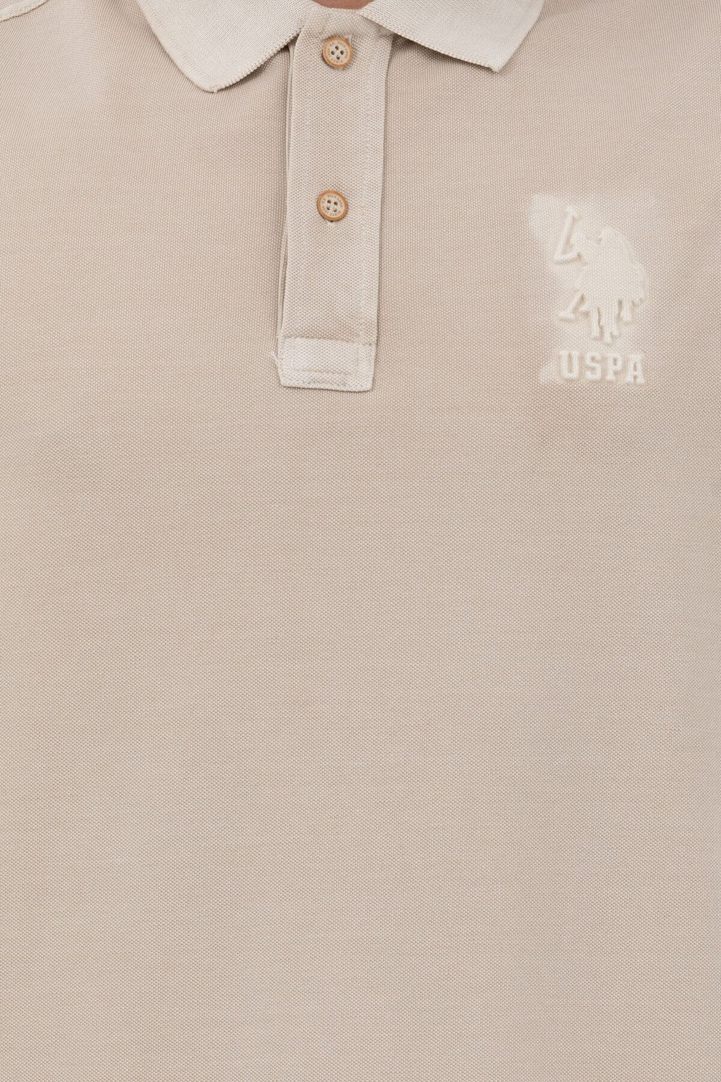 U.S. Polo Assn. Erkek Minimalist Polo Yaka Kısa Kol T-Shirt - Günlük Stil