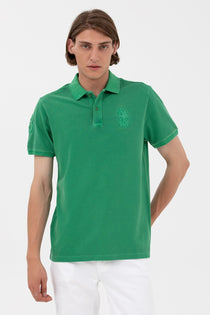 U.S. Polo Assn. Erkek Minimalist Polo Yaka Kısa Kol T-Shirt - Günlük Stil