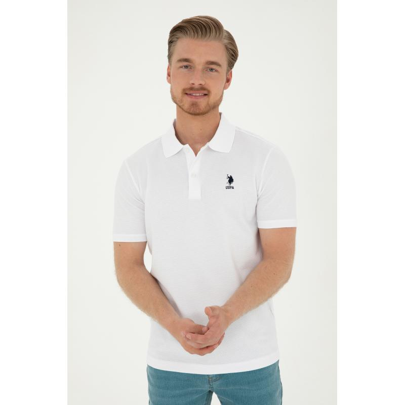 U.S. Polo Assn. Minimalist Polo Yaka Kısa Kol Erkek T-Shirt - Günlük Stil Main image
