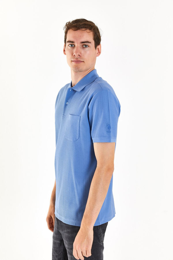 U.S. Polo Assn. Erkek Polo Yaka Kısa Kol Minimalist T-Shirt