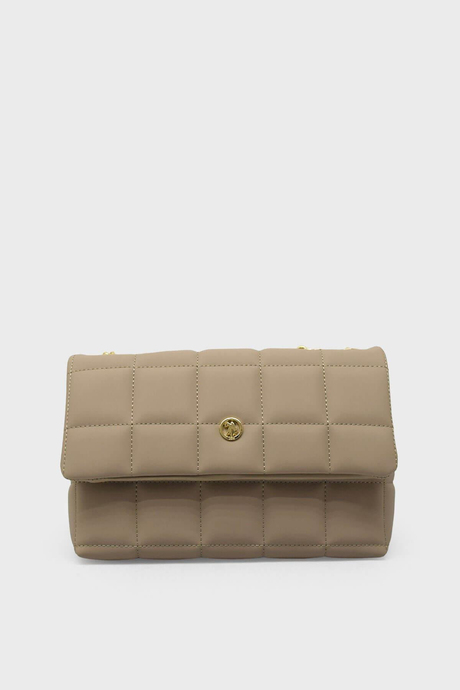 U.S. Polo Assn. Kapitone Omuz Çantası - Minimalist Tasarım