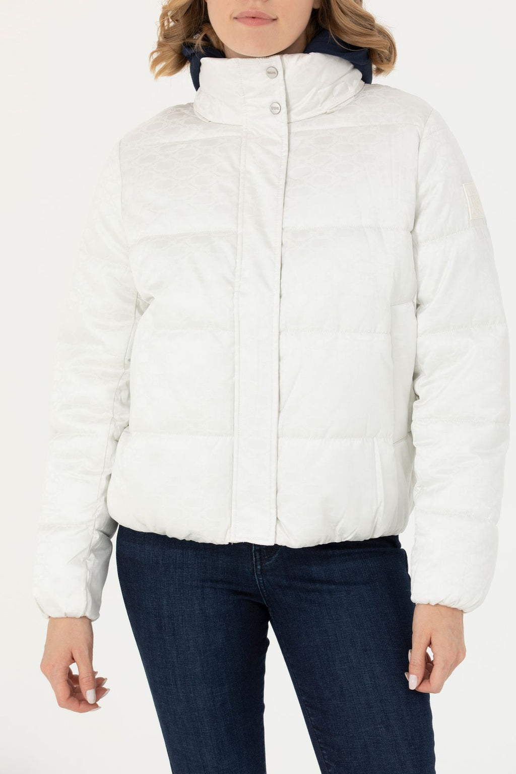 U.S. Polo Assn. Oversize Kapüşonlu Kadın Kışlık Mont