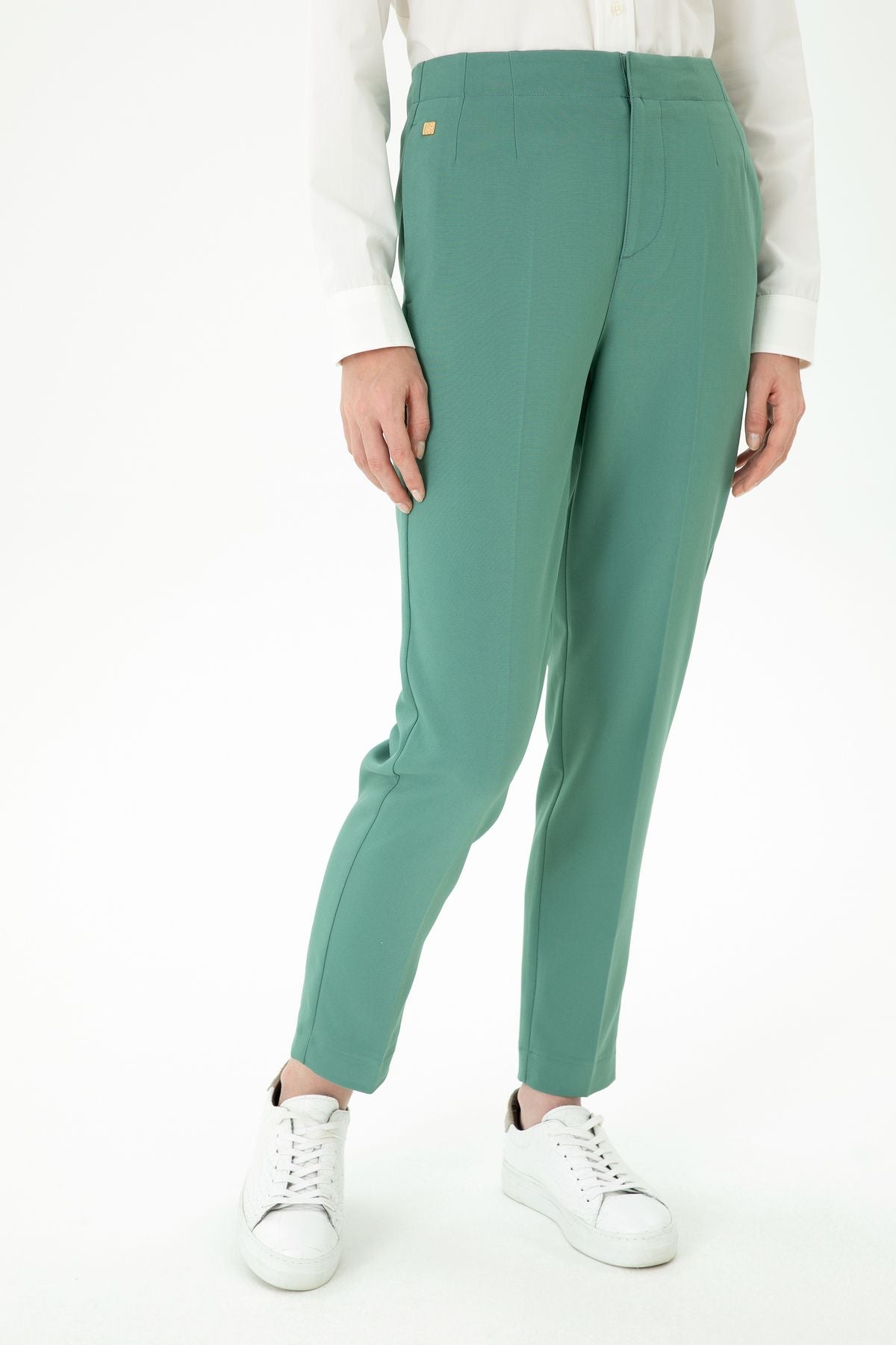 U.S. Polo Assn. Minimalist Kadın Pantolon - Yüksek Bel Dar Kesim Secondary image