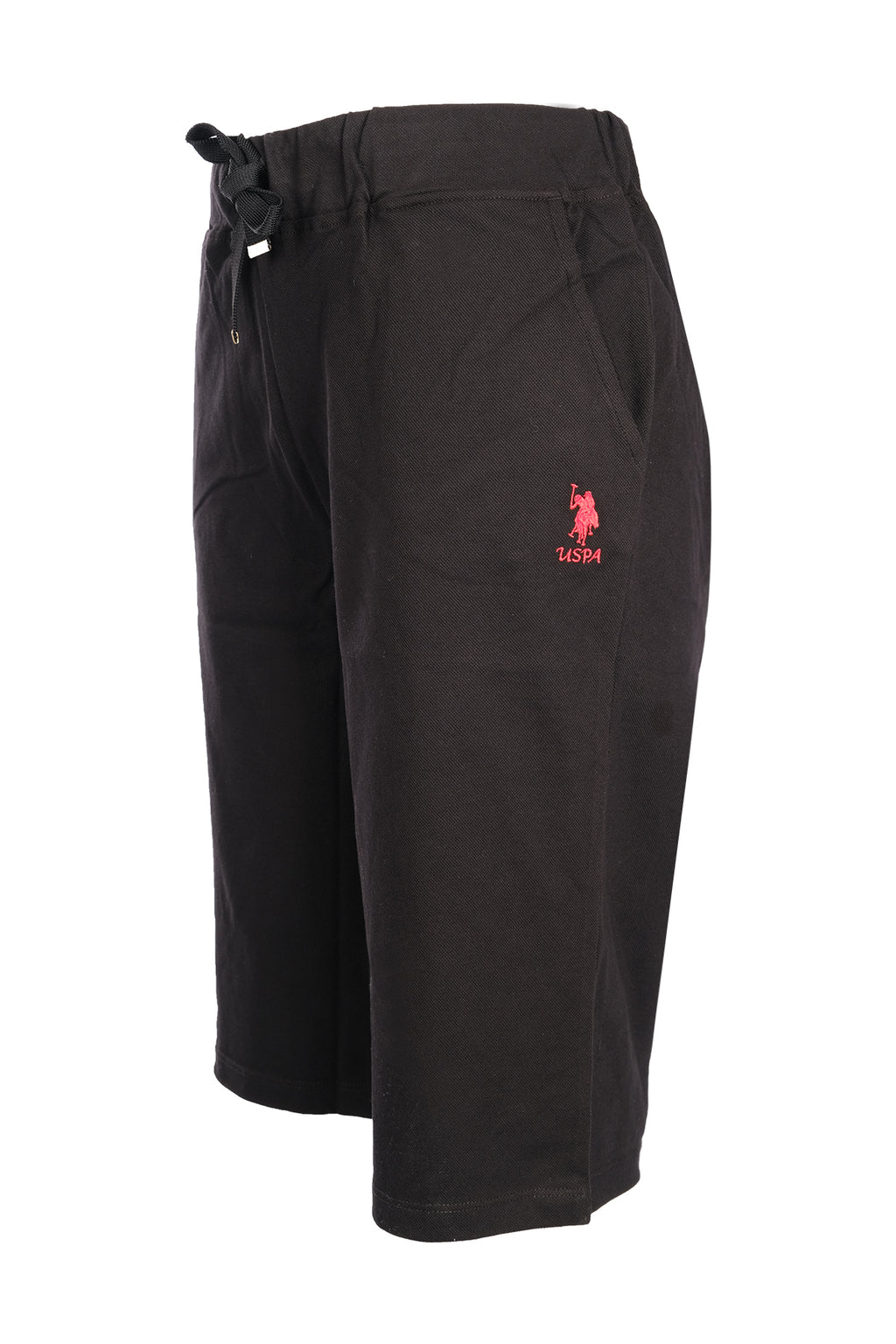 U.S. Polo Assn. Kadın Minimalist Pamuklu Midi Şort - Rahat ve Şık