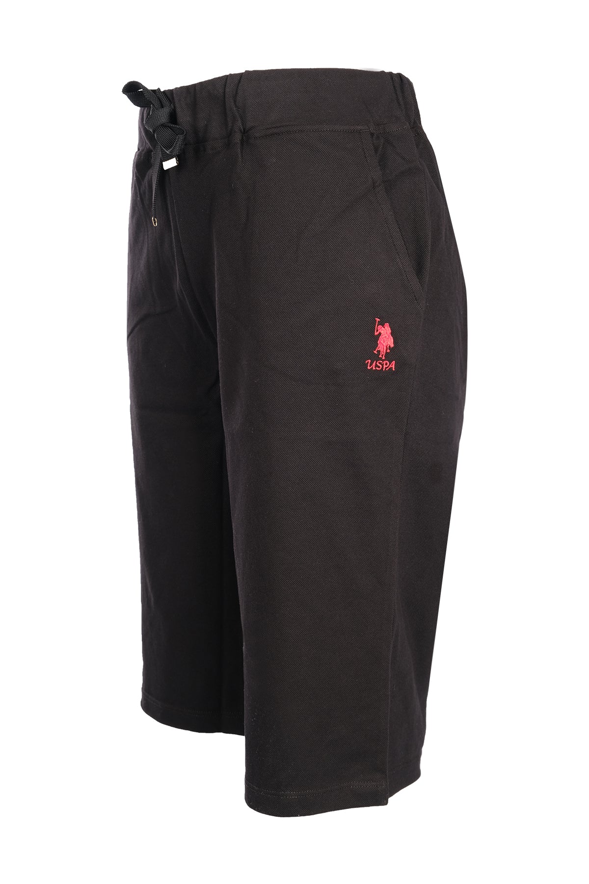 U.S. Polo Assn. Kadın Minimalist Pamuklu Midi Şort - Rahat ve Şık