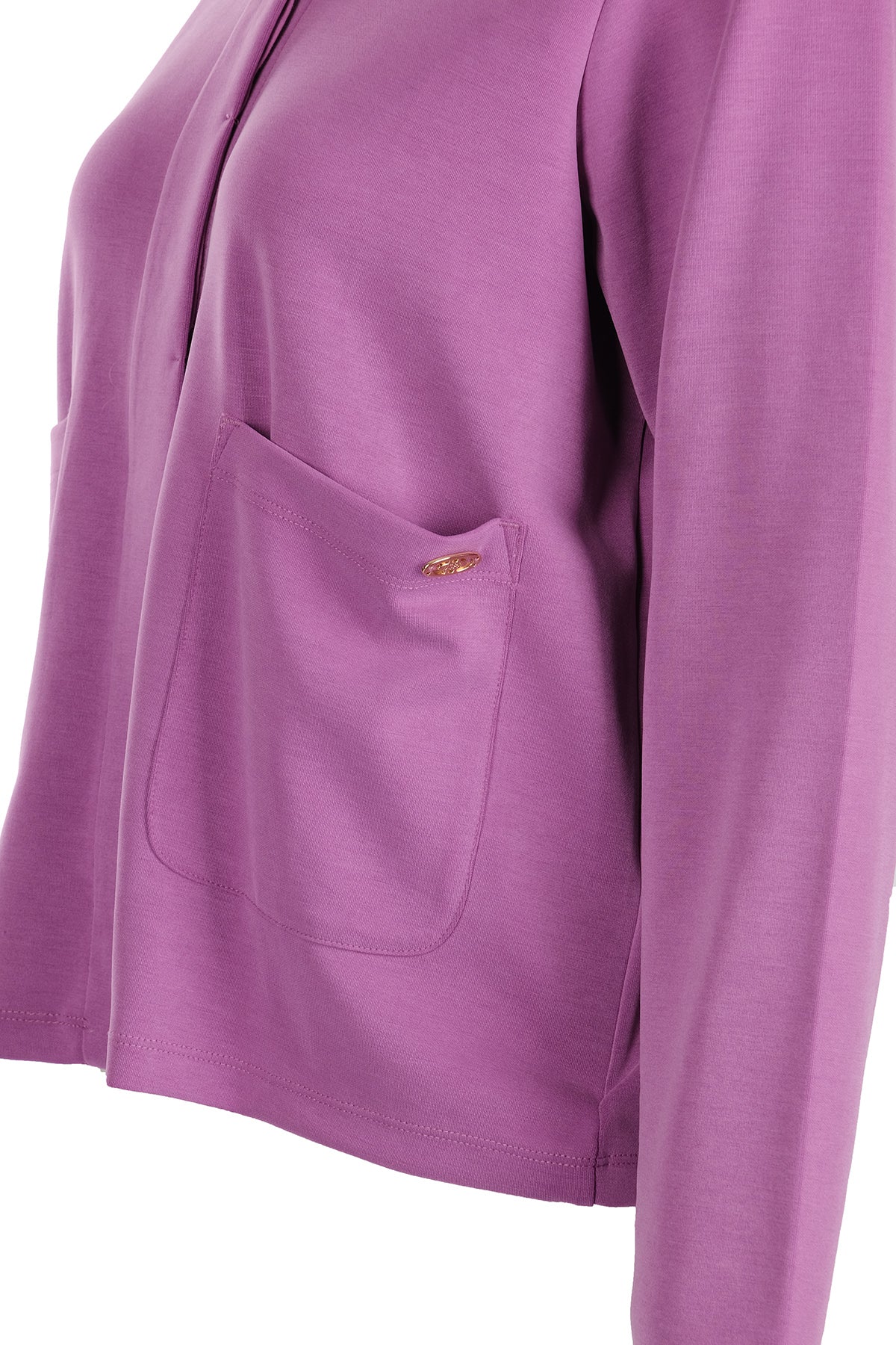 U.S. Polo Assn. Minimalist Crop Sweatshirt - Uzun Kol - Günlük