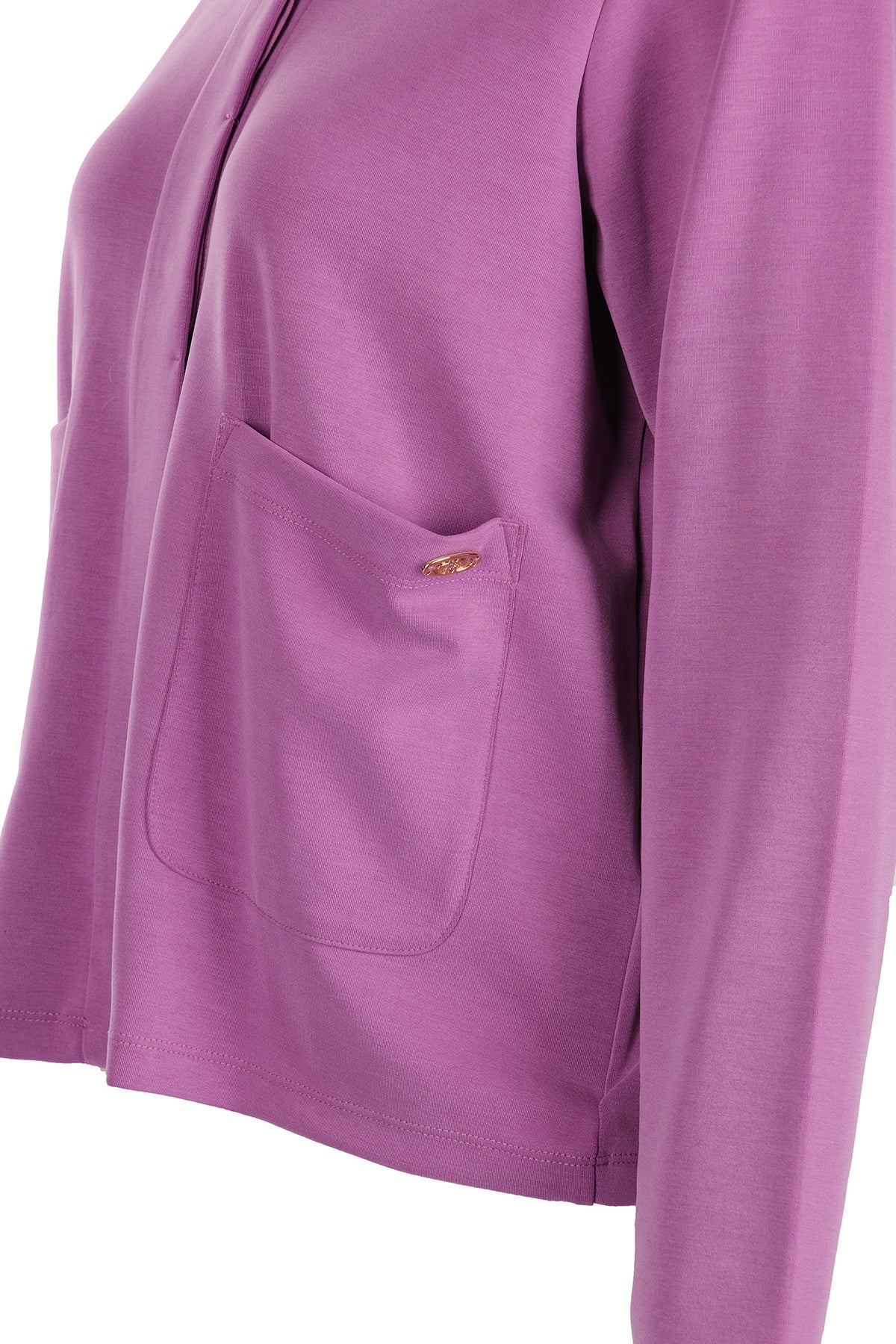 U.S. Polo Assn. Minimalist Crop Sweatshirt - Uzun Kol - Günlük Secondary image