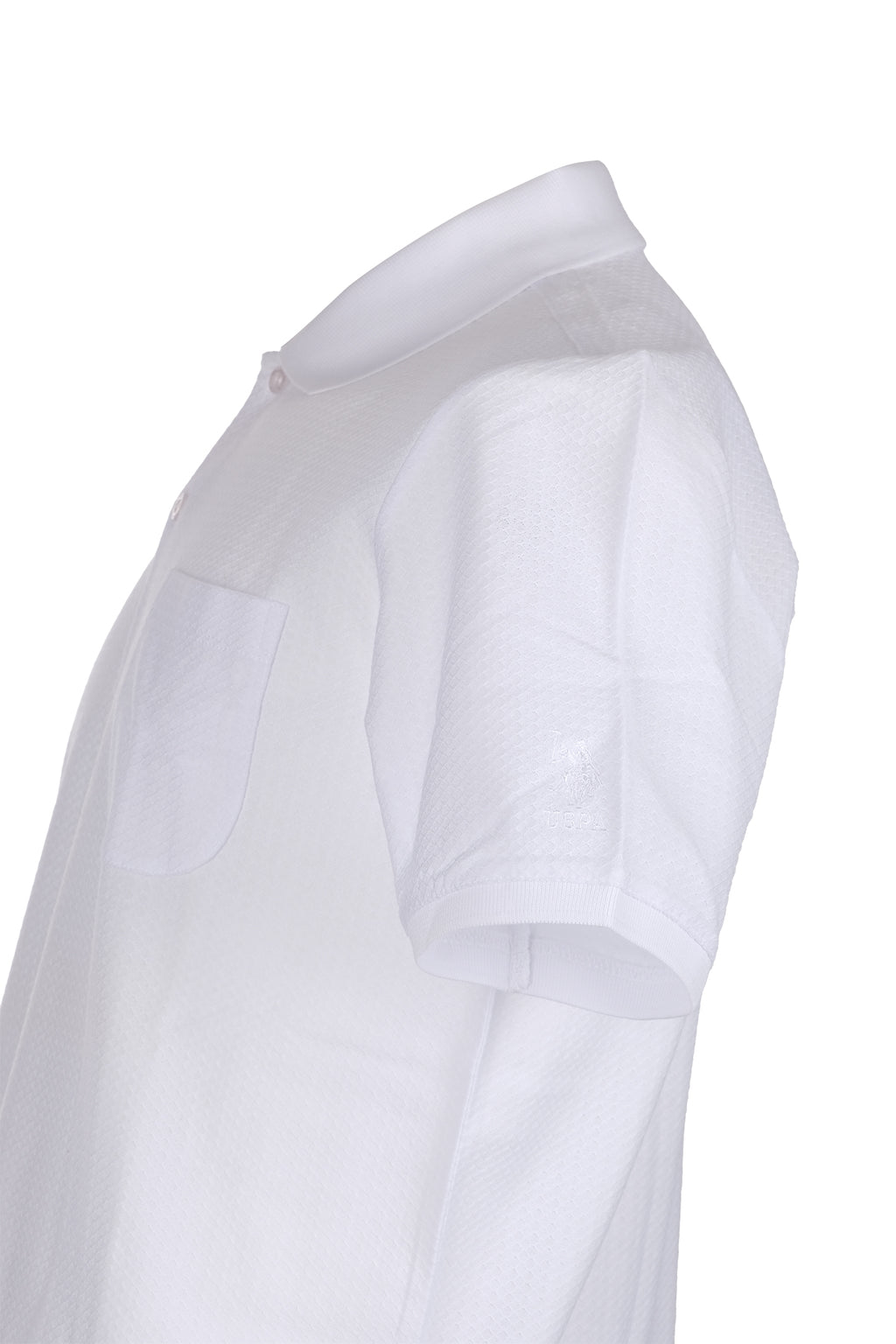 U.S. Polo Assn. Minimalist Polo Yaka Kısa Kol Erkek T-Shirt - Günlük Stil