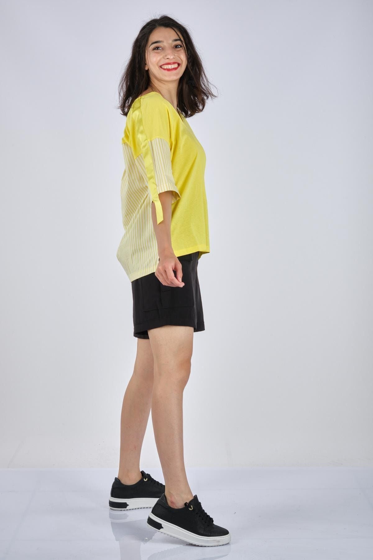Unique Mode Kadın T-Shirt US212019 Secondary image