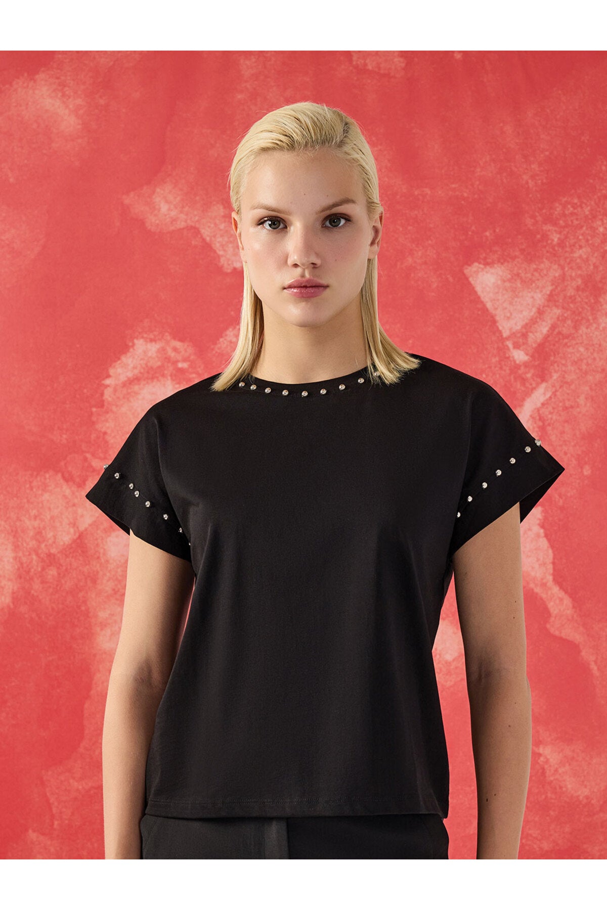 Unique Mode Kadın T-Shirt US252027 Main image