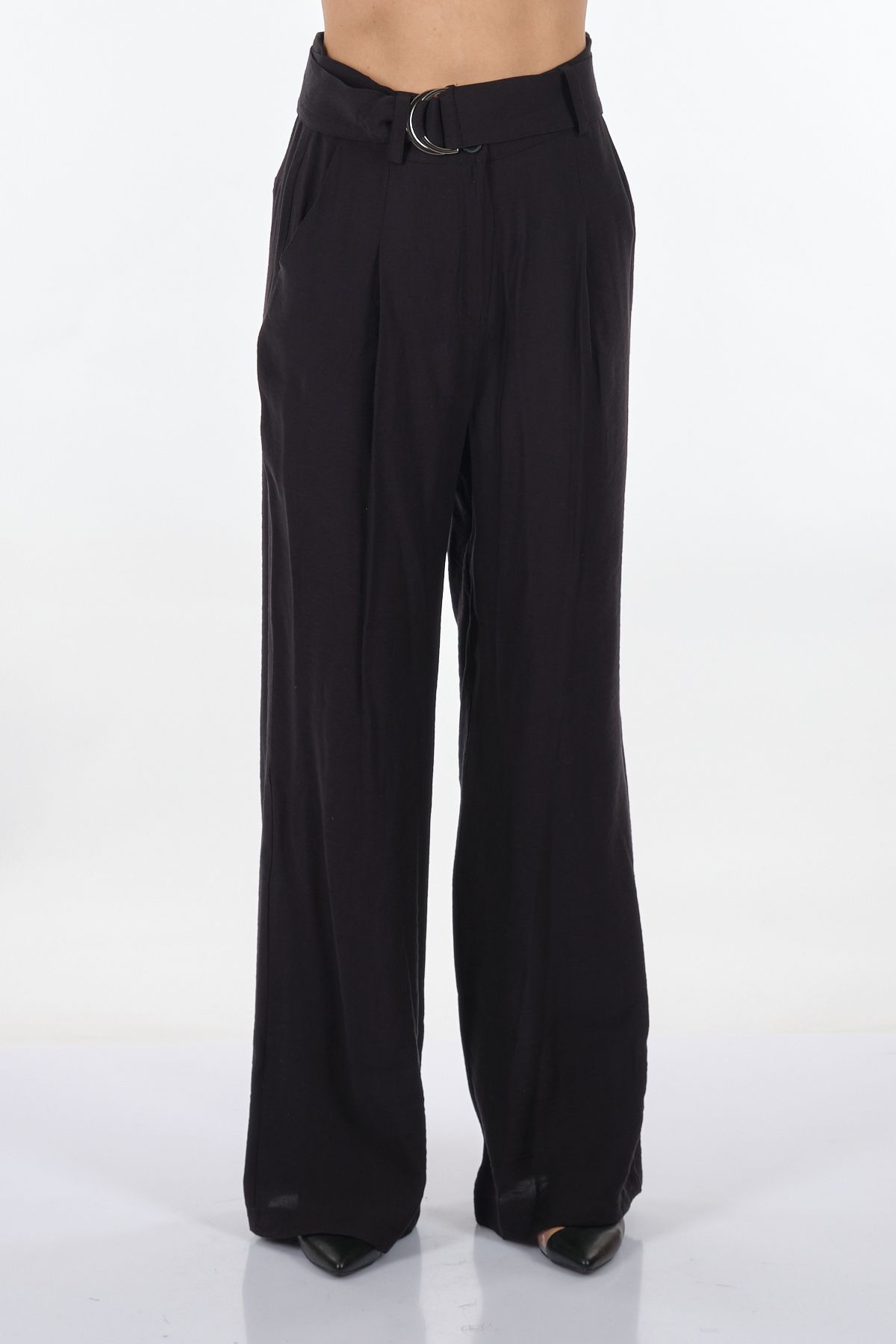 Unique Mode Midi Geniş Paça Kadın Pantolon - Minimalist, Rahat & Şık Ana görsel