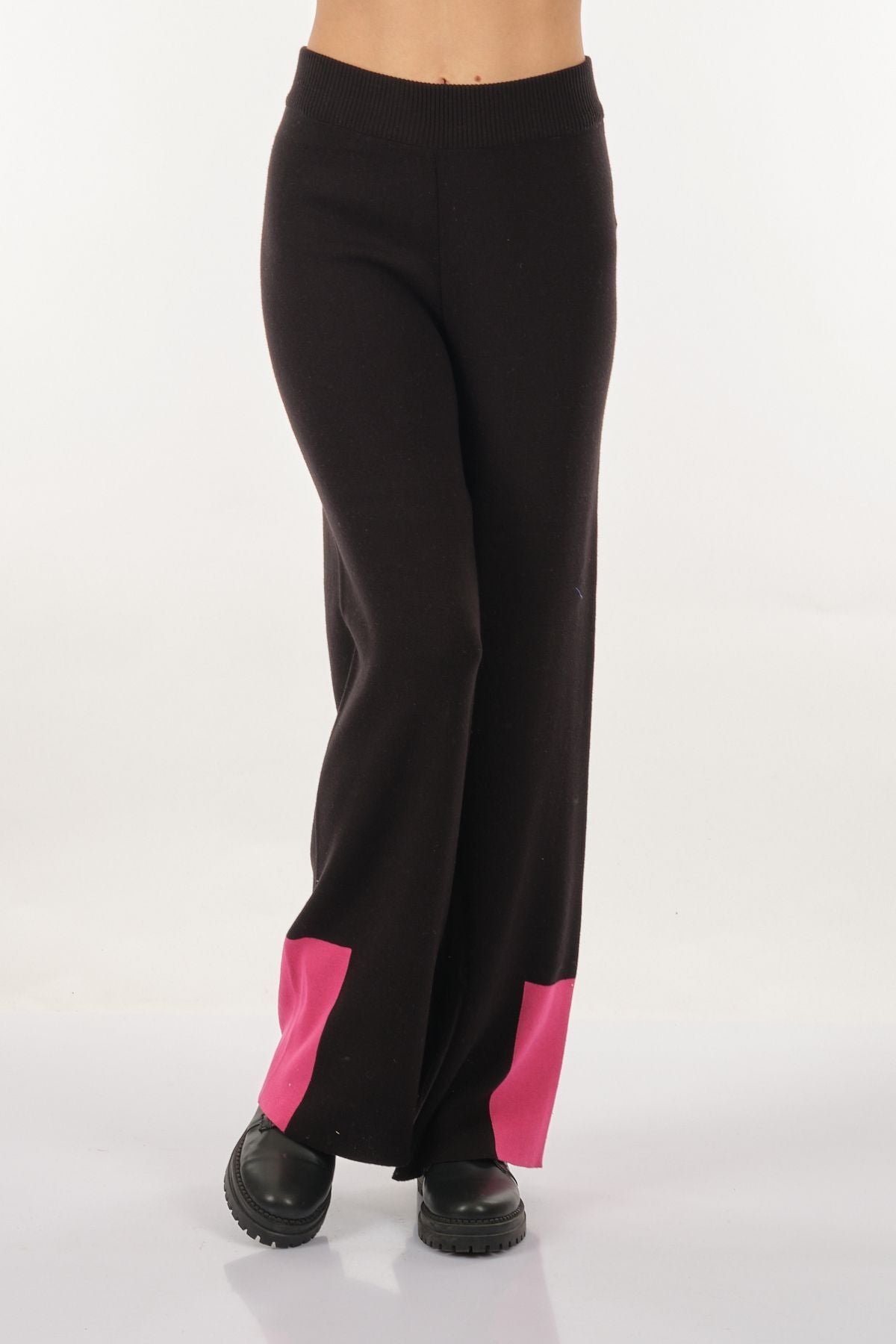 Unique Mode Minimalist Oversize Kadın Pantolon - Rahat ve Şık Triko Secondary image