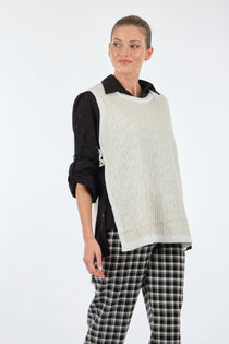 Unique Mode Oversize Midi Kadın Yelek - Minimalist Tarz