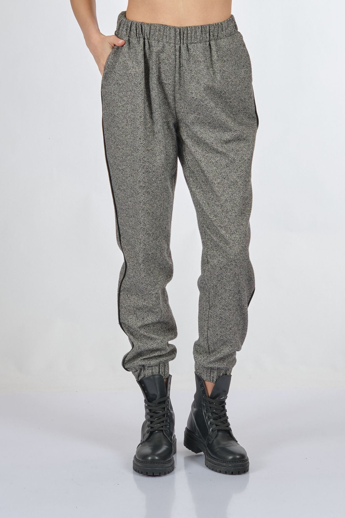 Unique Mode Oversize Minimalist Kadın Jogger Pantolon - Rahat Günlük Stil Secondary image