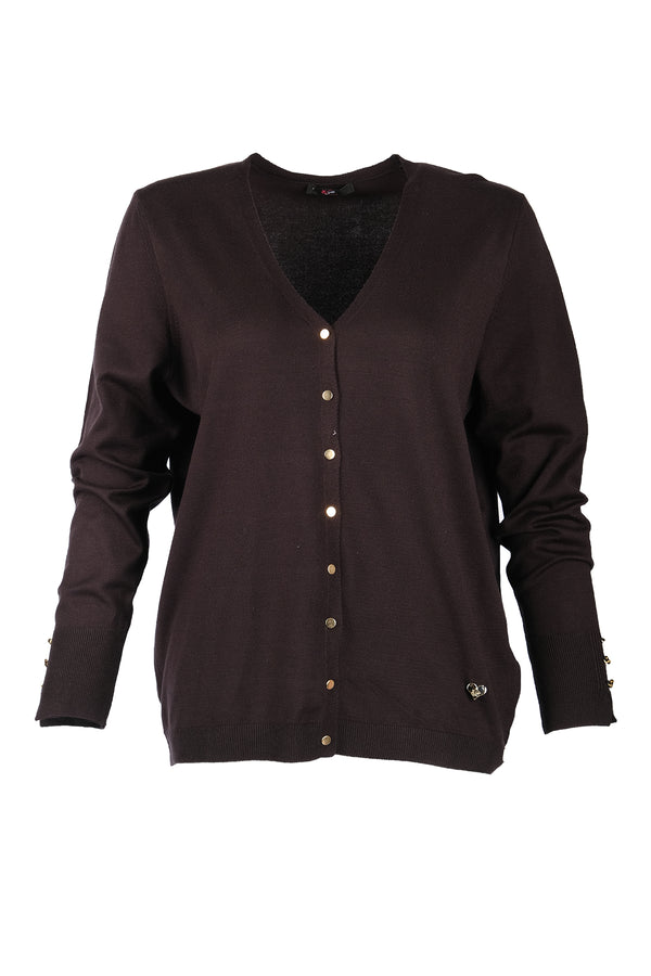 Vedi-bb Oversize V Yaka Kadın Ceket - Minimalist Günlük Stil