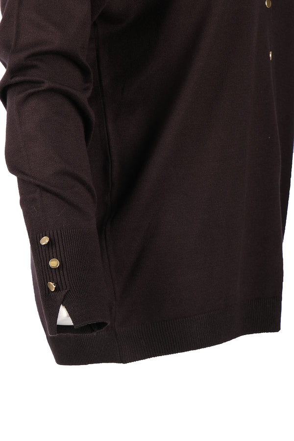 Vedi-bb Oversize V Yaka Kadın Ceket - Minimalist Günlük Stil