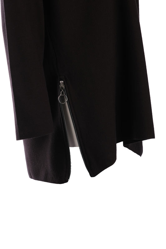 Vedi-bb Oversize Long Sleeve Midi Sweater - Minimalist Everyday Style