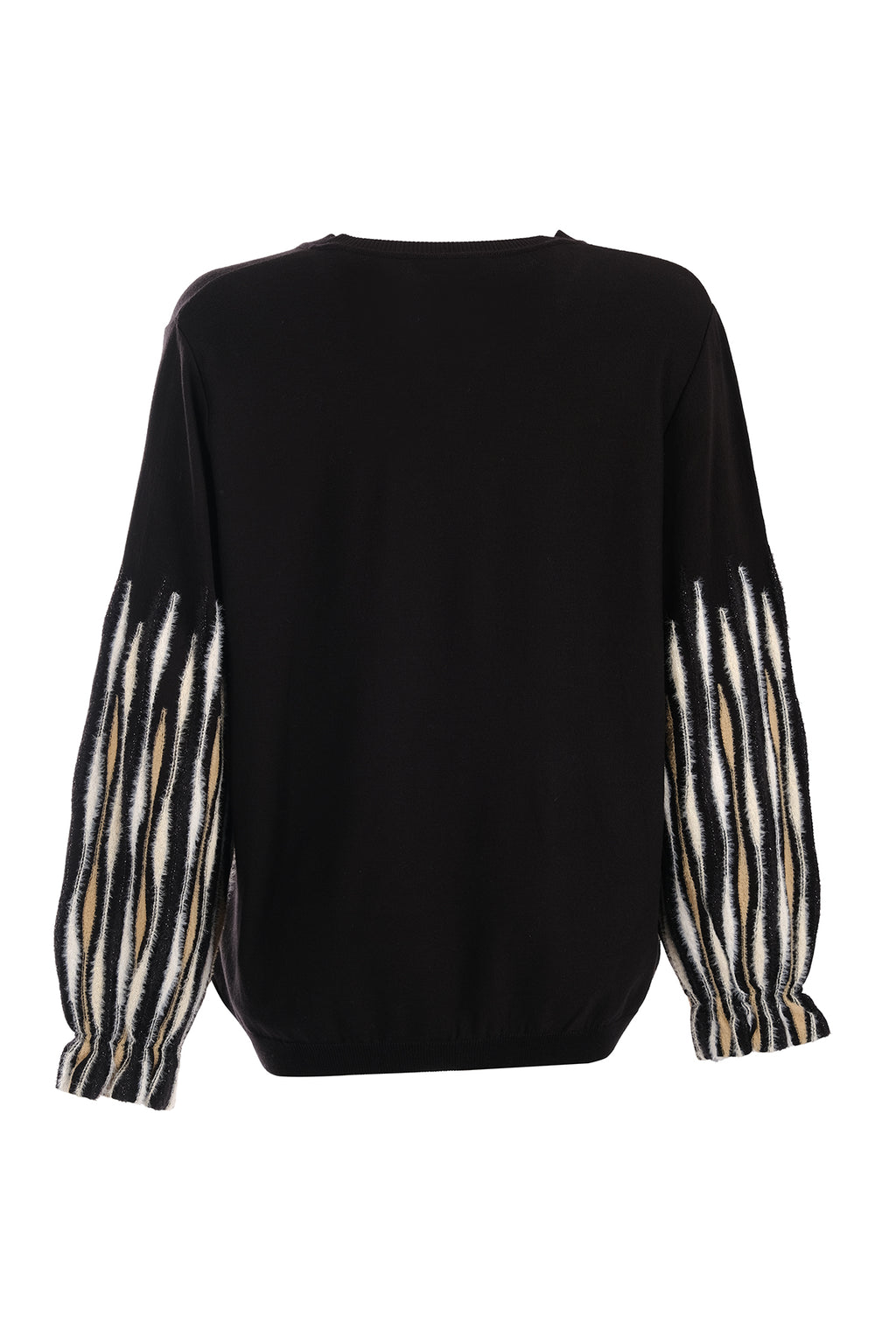 Vedi-bb Oversize V Yaka Uzun Kol Kadın Kazak - Minimalist Tarz