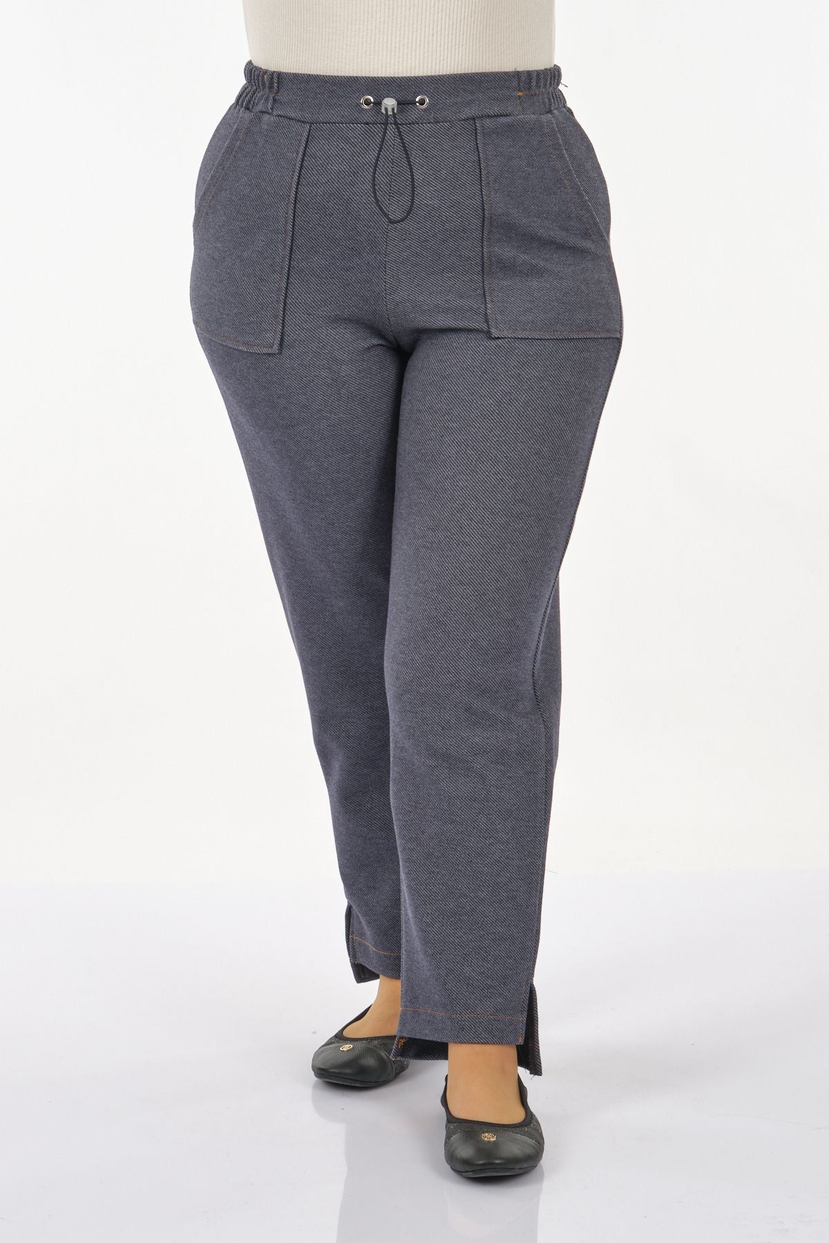 Vedi-bb Minimalist Oversize Kadın Pantolon - Rahat ve Şık Main image