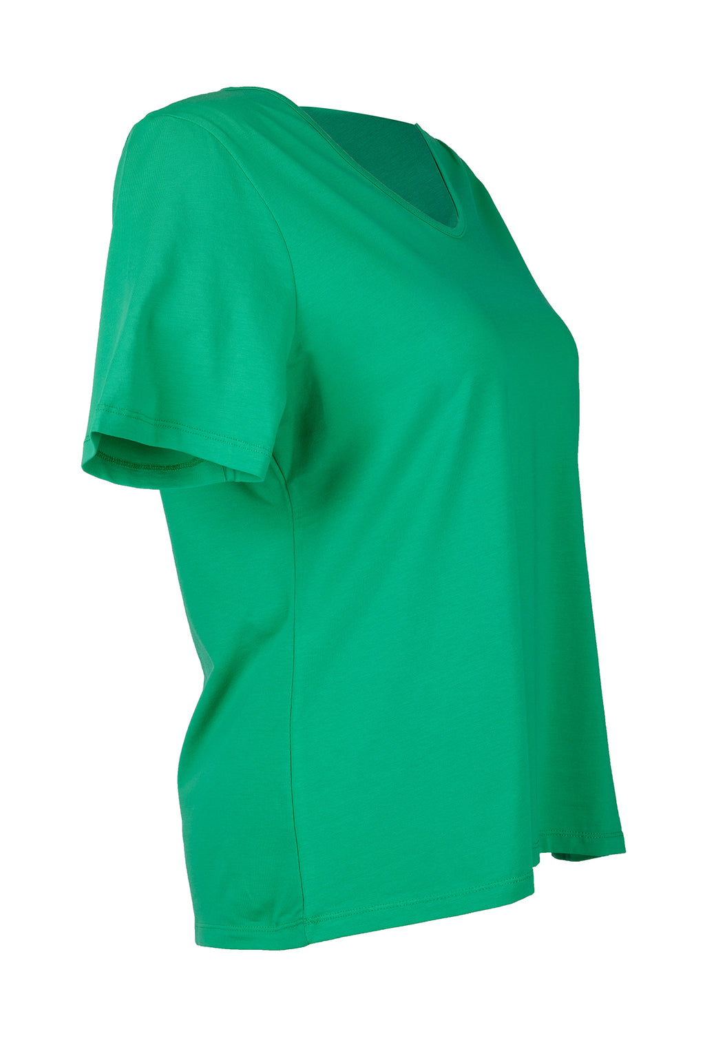 Vedi-bb Oversize V Yaka Kadın T-Shirt - Minimalist Stil