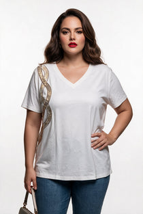 Vedi-bb Kadın T-Shirt 25YXD5076