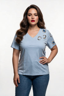 Vedi-bb Kadın T-Shirt 26XY7007