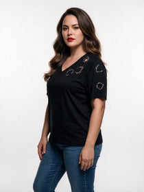 Vedi-bb Kadın T-Shirt 26XY7007