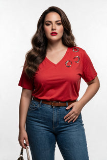 Vedi-bb Kadın T-Shirt 26XY7007