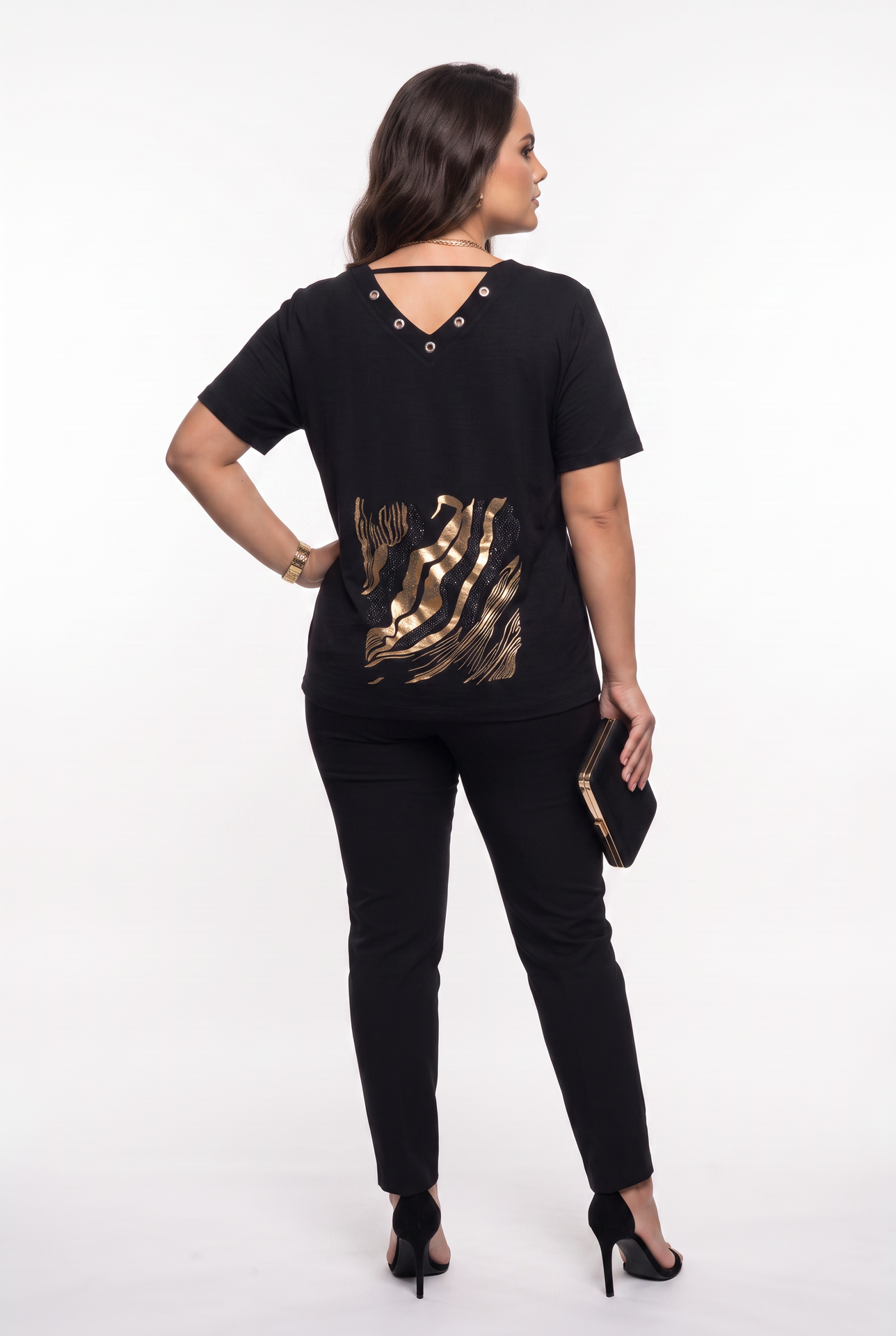 Vedi-bb Kadın T-Shirt 26XY7056 Secondary image