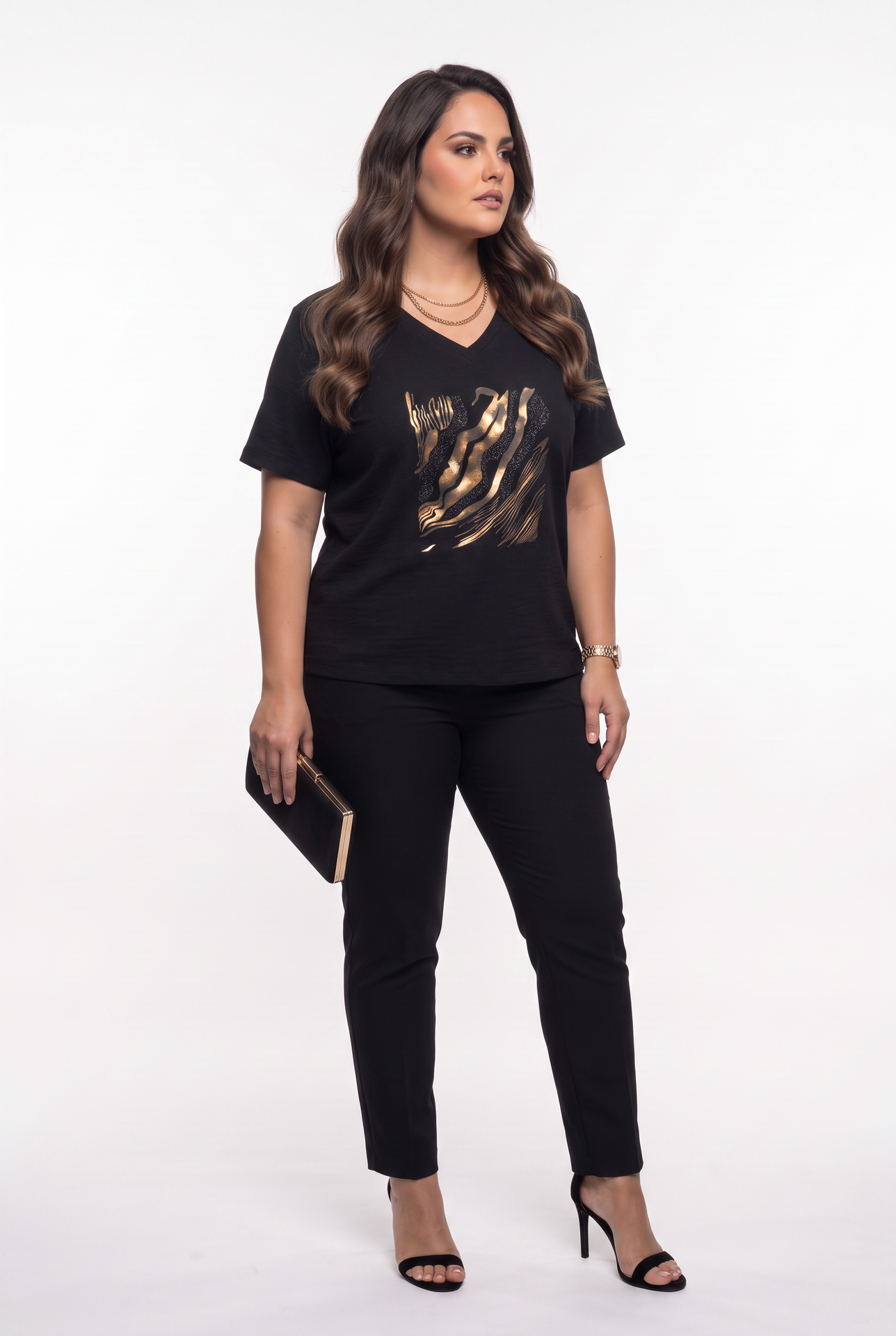 Vedi-bb Kadın T-Shirt 26XY7056 Secondary image