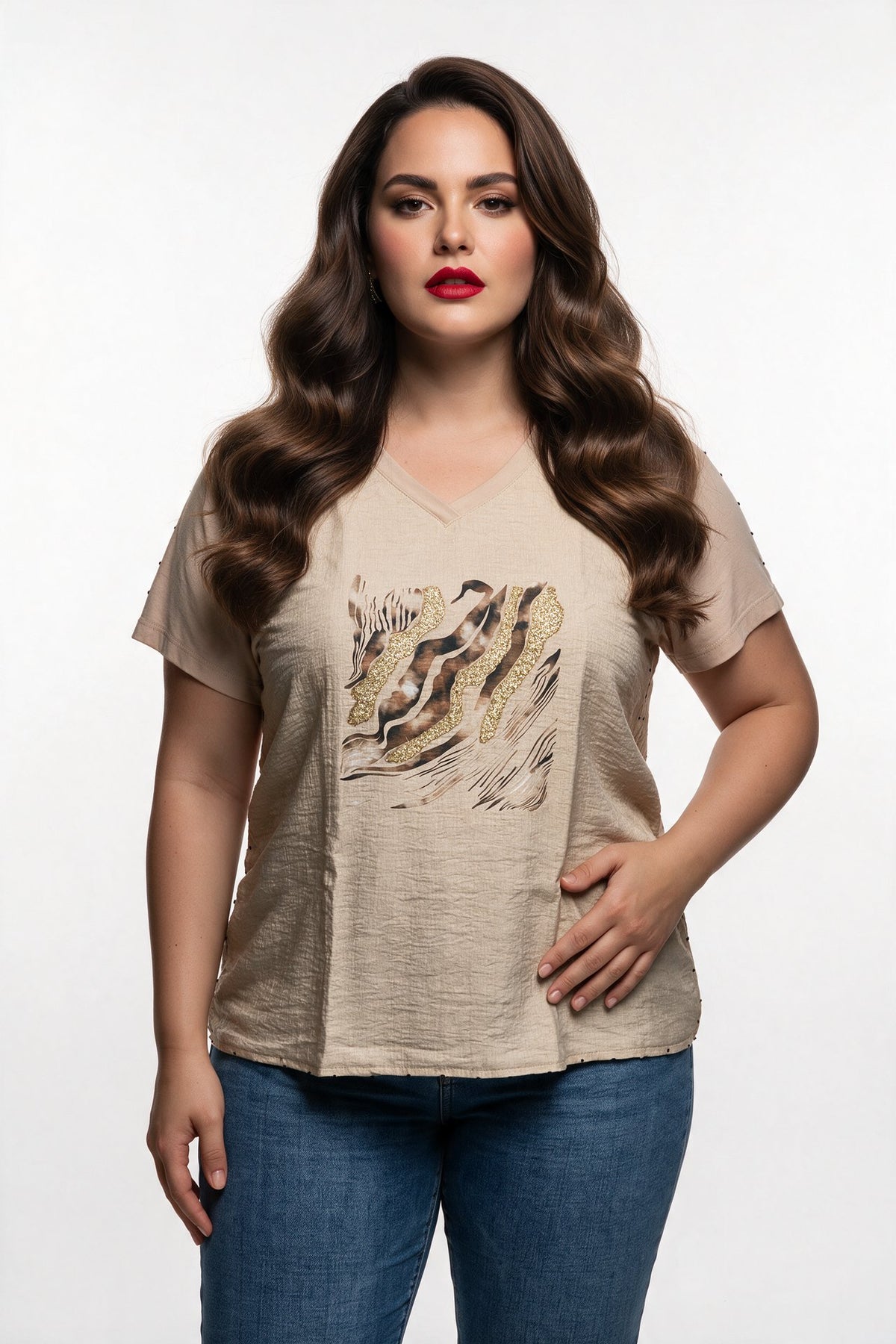 Vedi-bb Kadın T-Shirt 26XY7056 Main image