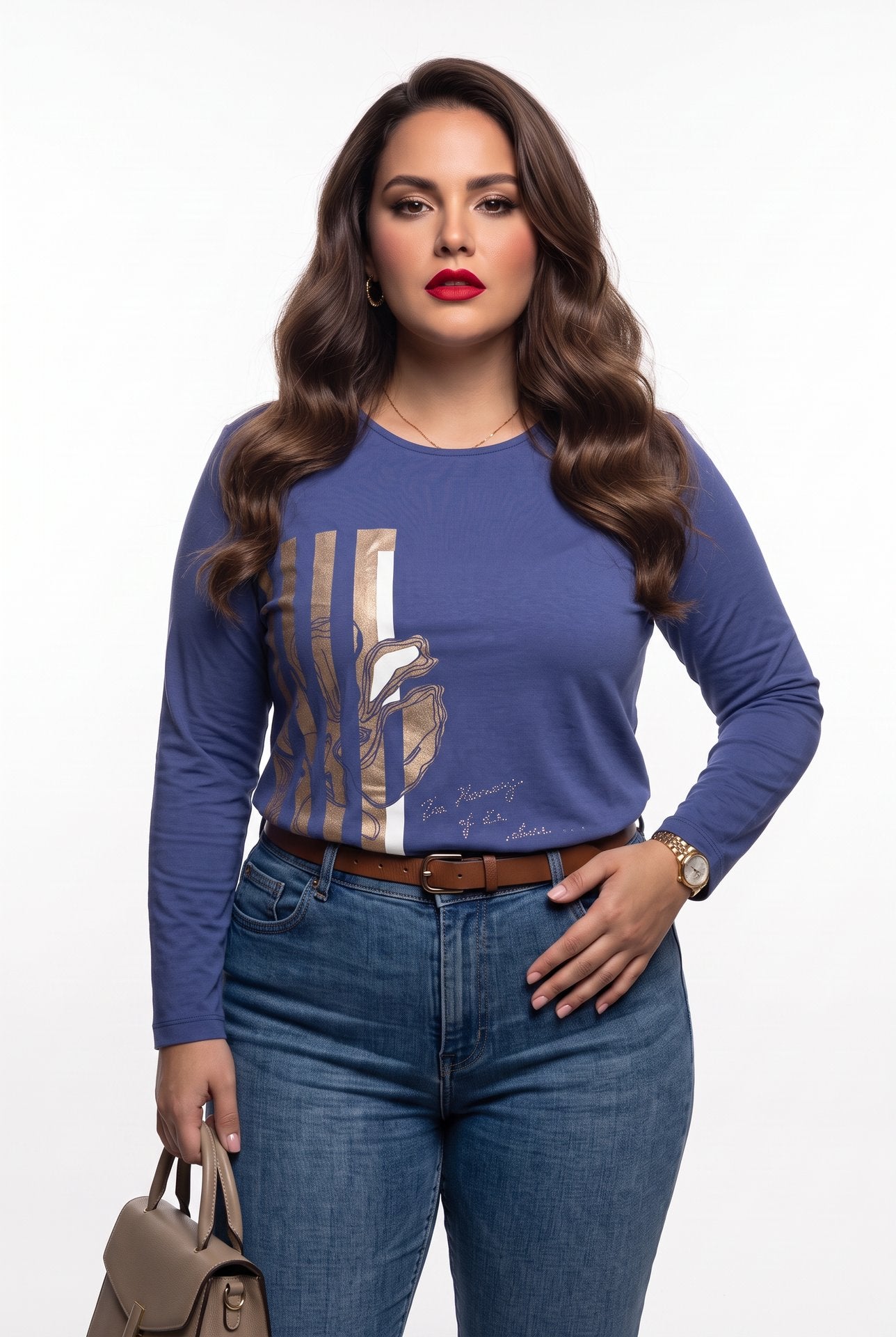 Vedi-bb Kadın T-Shirt 26XY7304 Secondary image