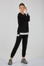 Vedi Oversize Kapüşonlu Minimalist Kadın Pantolon Takımı - Rahat ve Şık