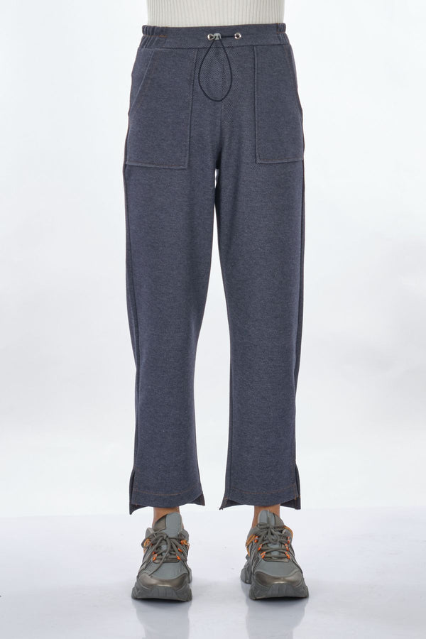 Vedi Oversize Yüksek Bel Kadın Pantolon - Minimalist Stil