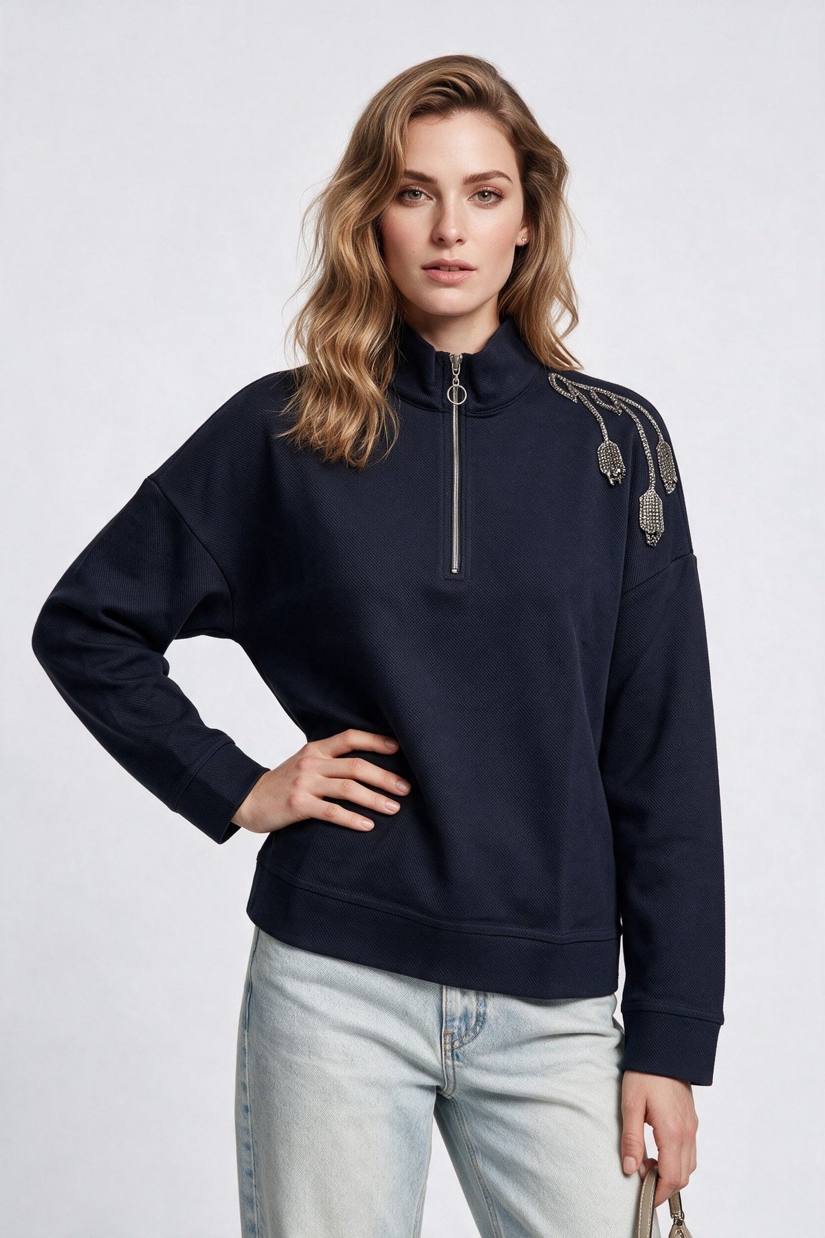 Vedi Kadın Sweatshirt 27VK8068