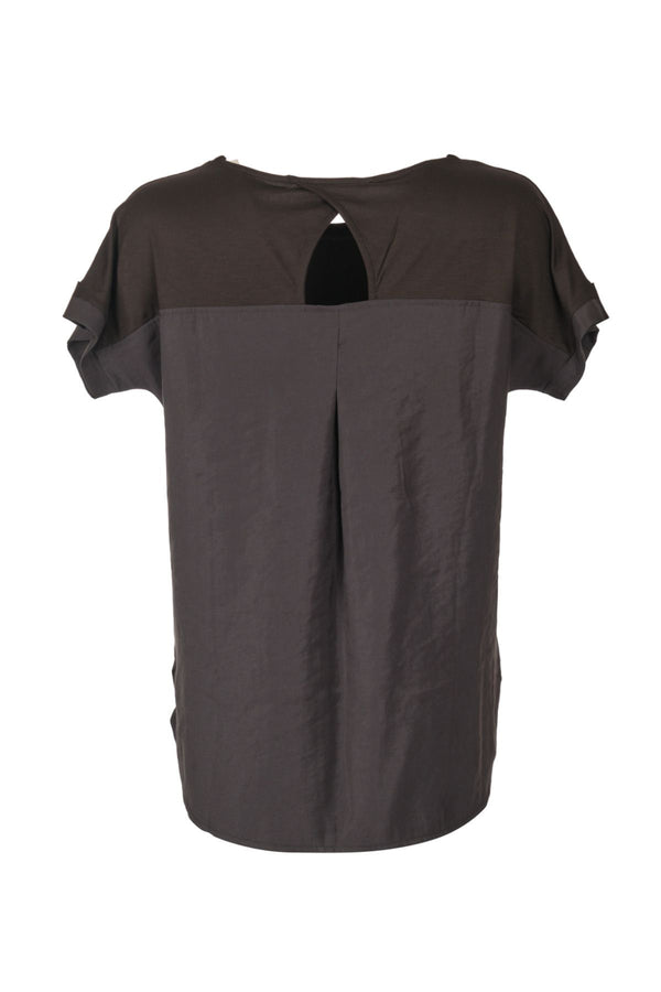 Vedi Oversize Minimalist Kadın T-Shirt - Günlük Kombinler İçin