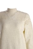 Vedi Minimalist Turtleneck Oversize Women's Knitwear - Everyday Use