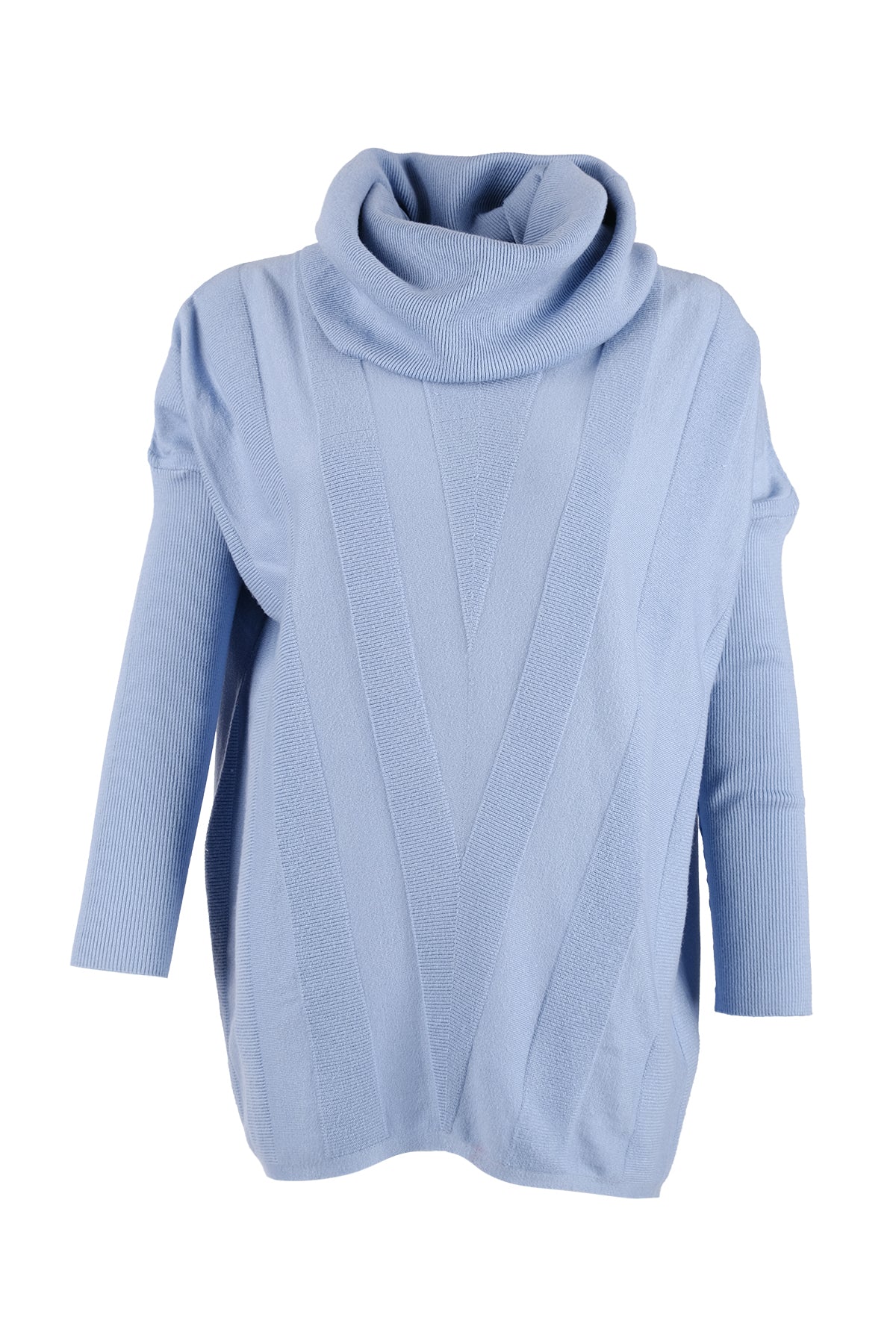 Vedi Oversize Boğazlı Midi Kadın Tunik - Rahat ve Şık Kışlık