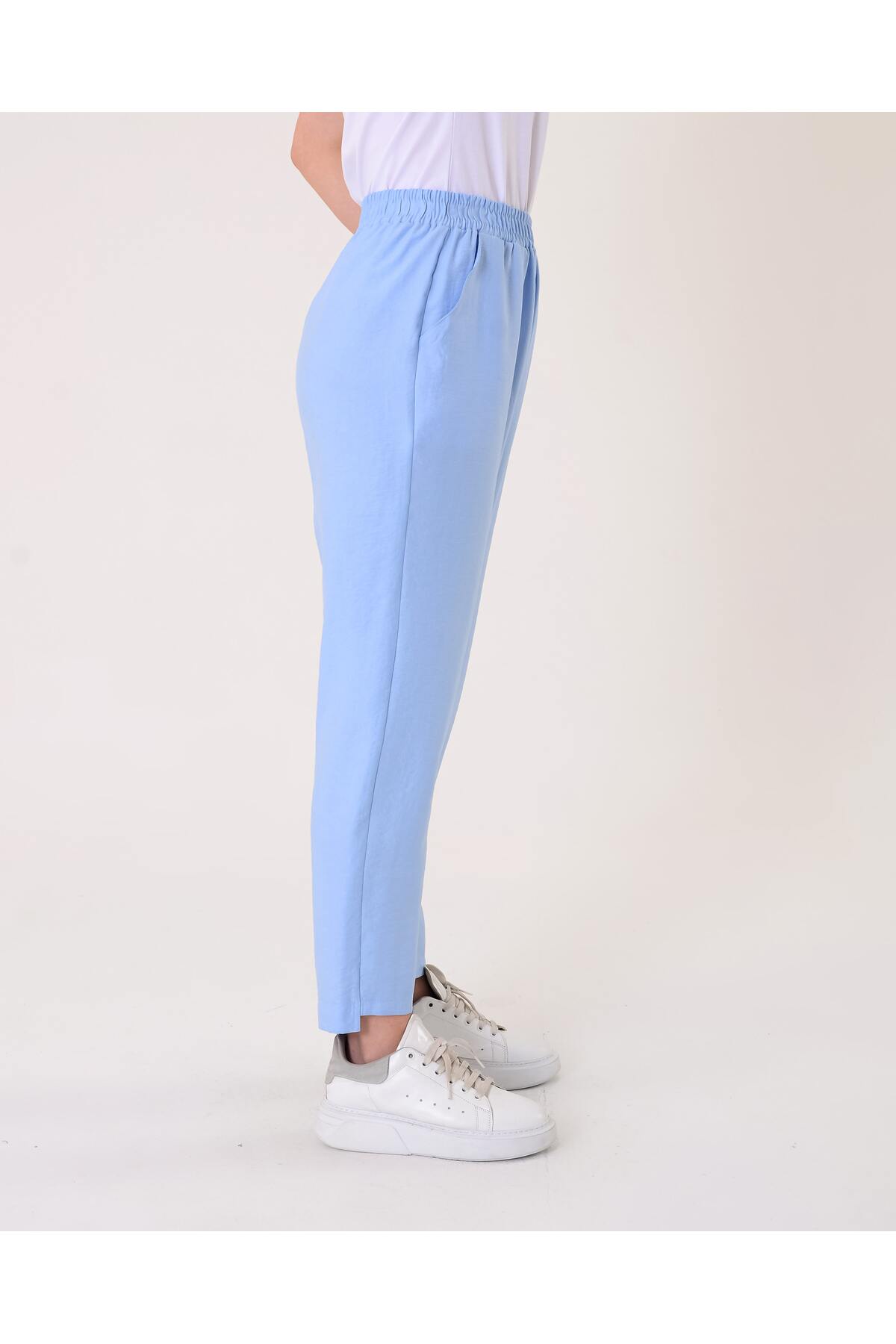 Vedi Minimalist Crop Pantolon - Günlük Kullanım için Rahat ve Şık