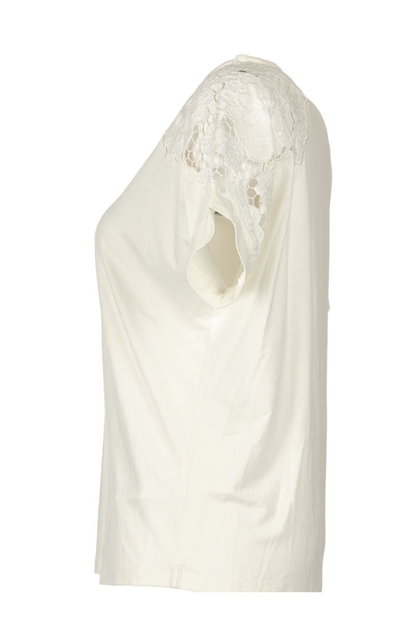 Vedi Oversize Dantelli Kadın Bluz - Minimalist Stil