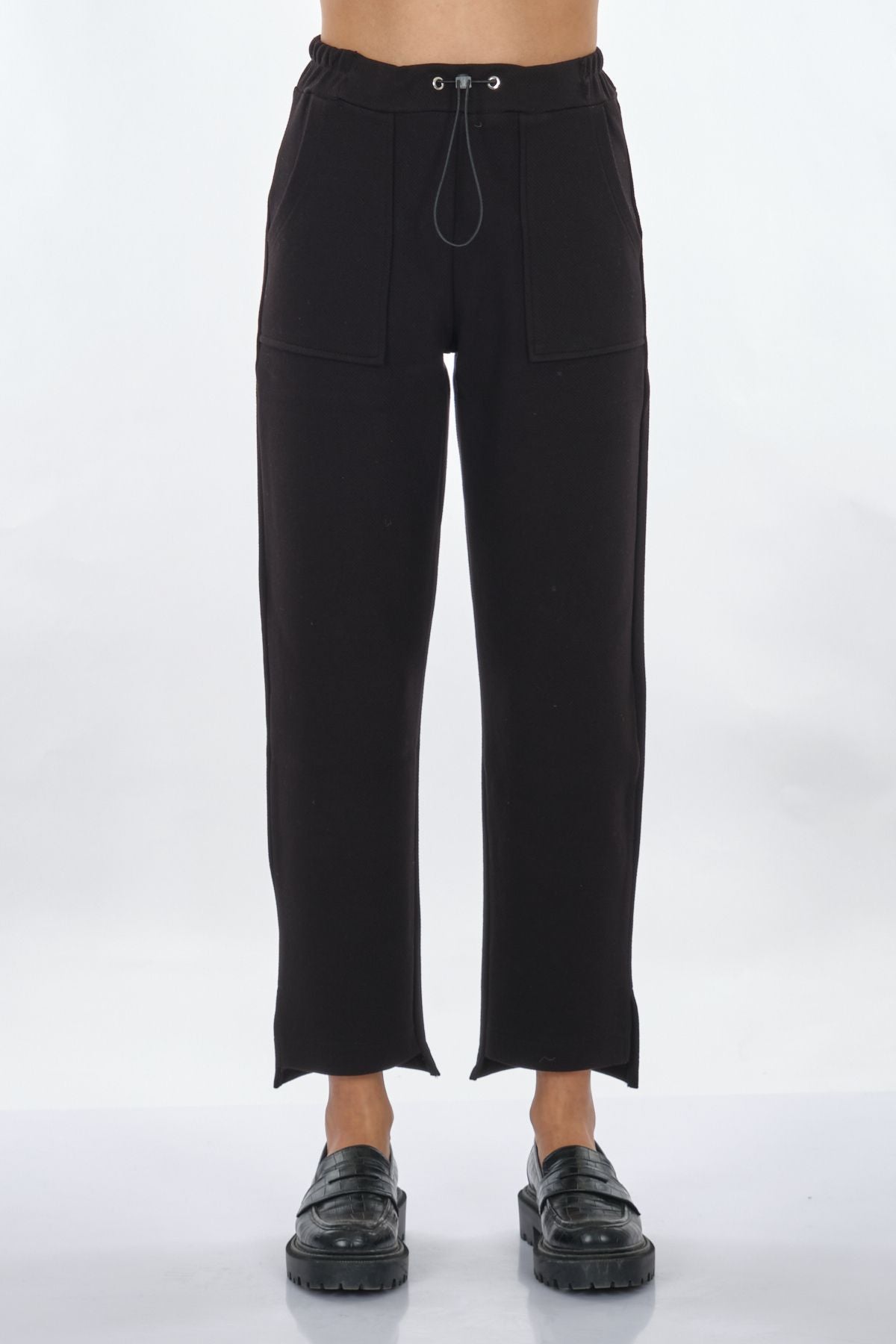 Vedi Oversize Yüksek Bel Kadın Pantolon - Minimalist Stil Main image